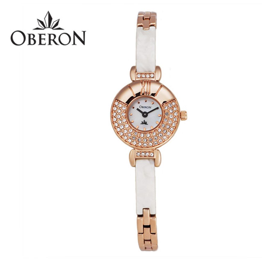 [OBERON] OB-305 RGWK _ Fashion Women's Watch, Leather Watch, Quartz Watch, 3 ATM Waterproof, Japan Movement